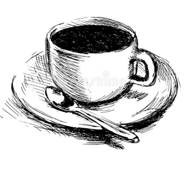 Чашка в графике