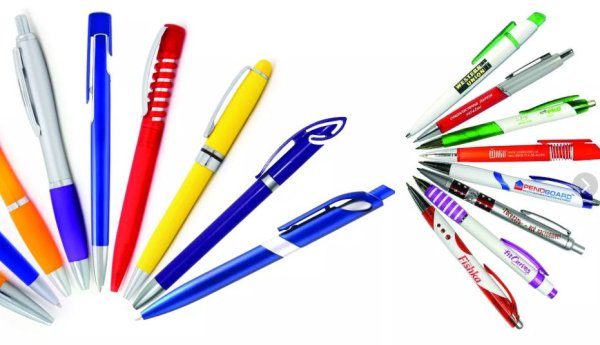 Ручки шариковые много