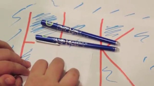 Рисунки стирающих ручек