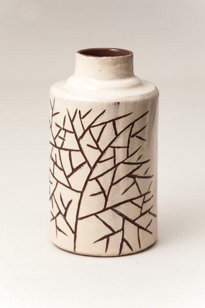 Ваза дерево керамика