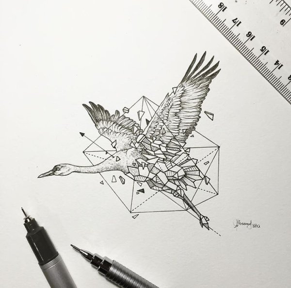 Геометрические животные Керби Розанес