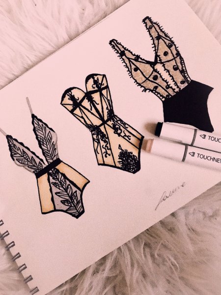 Фешион скетчбук