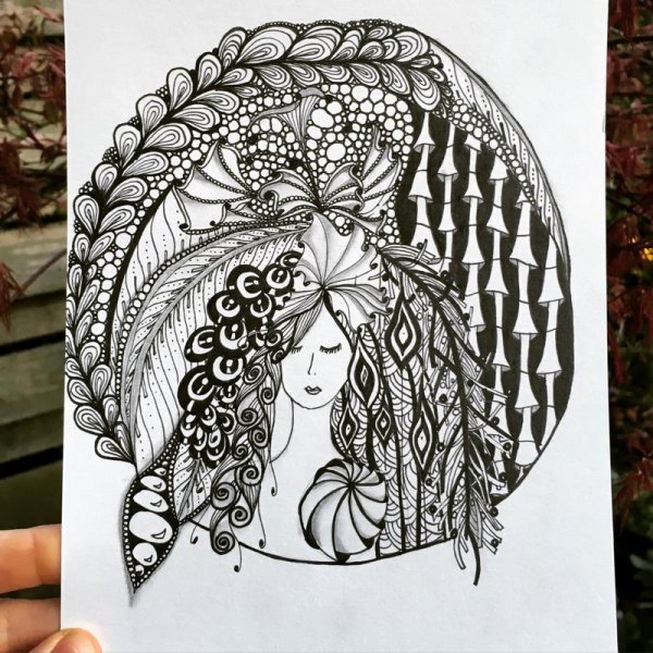 Kerby Rosanes геометрические животные тату