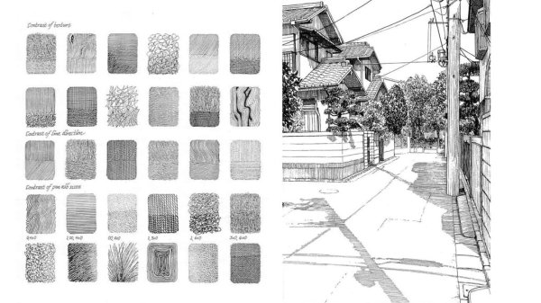 Упражнения на штриховку