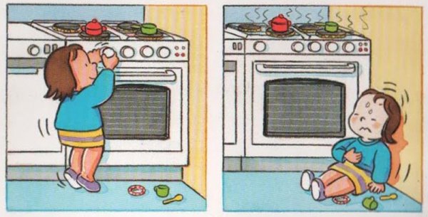 Газовая плита не для детей