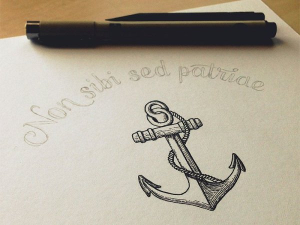 Надписи гелевой ручкой