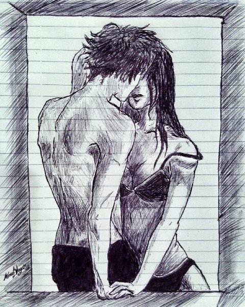 Любовные рисунки для девушки