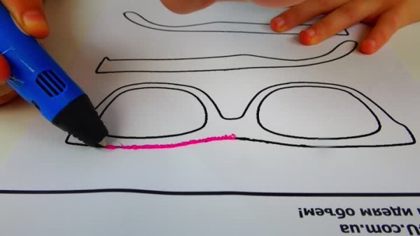 Рисование 3д ручкой для начинающих пошагово