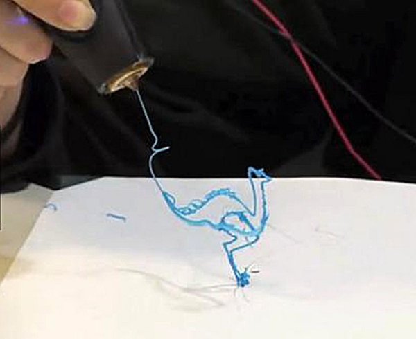 Рисование в воздухе 3д ручкой