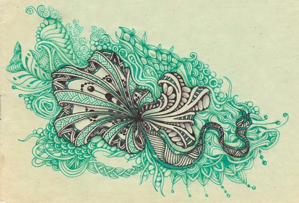 Дудлинг в иллюстраторе