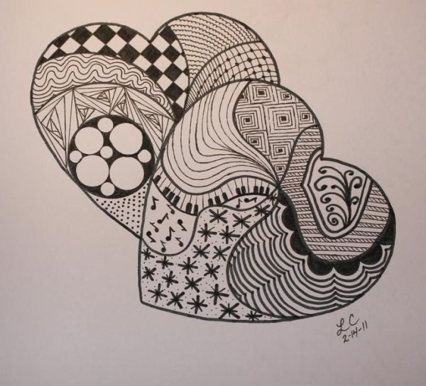 Стиль рисования дудлинг