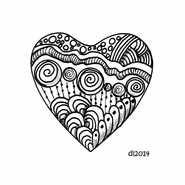 Тату сердце дьявола