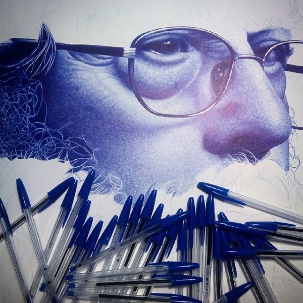 Художества шариковой ручкой