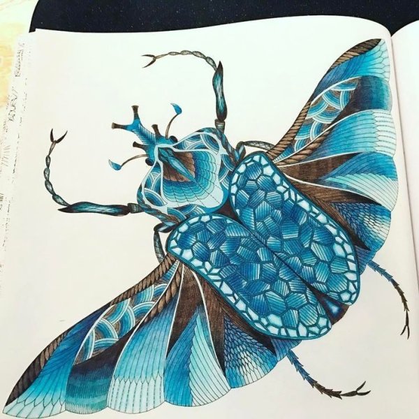 Батик Майский Жук