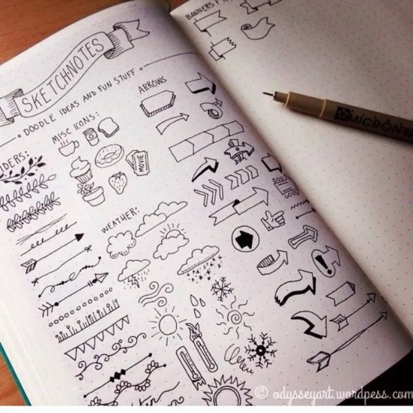 Красивое оформление текста в тетради