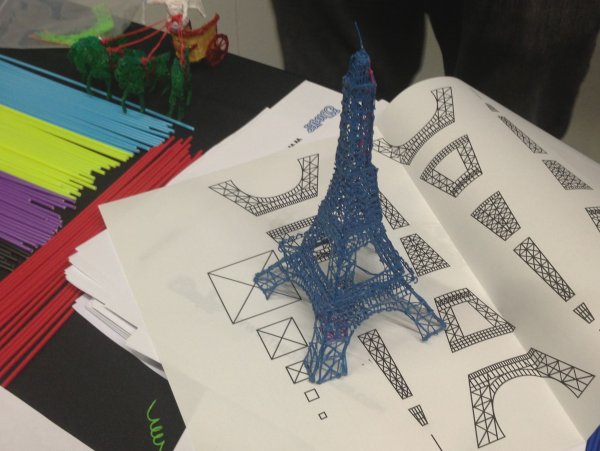 3 Д ручка Эйфель