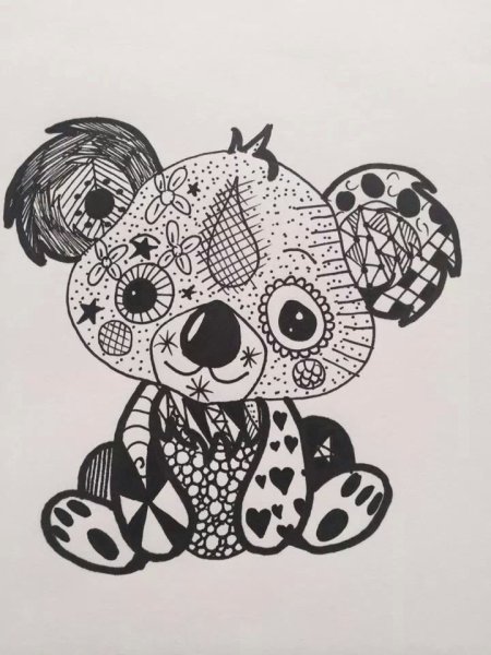 Панда стилизация