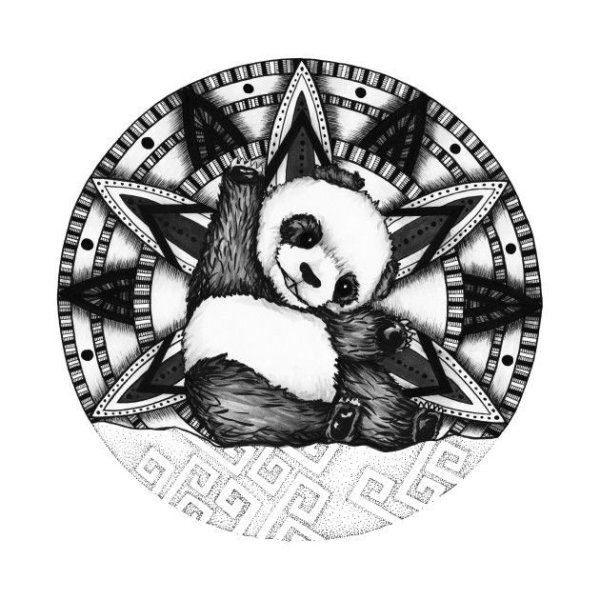 Панда Мандала