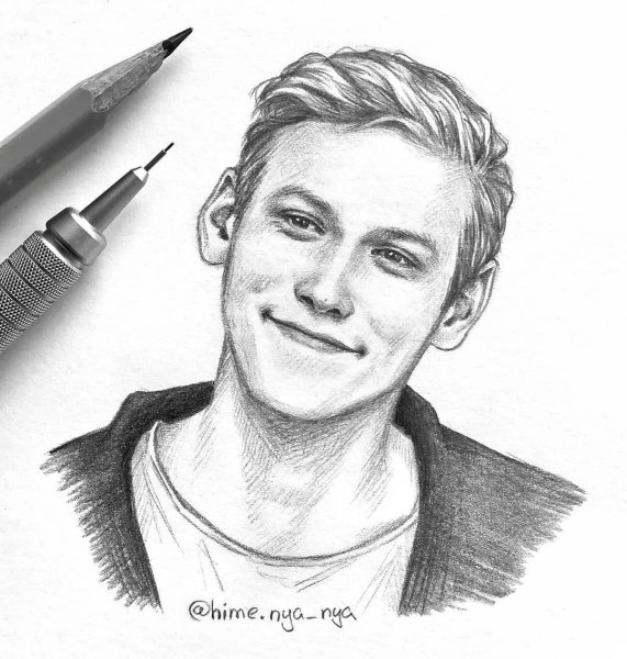 Антон Шастун рисунок