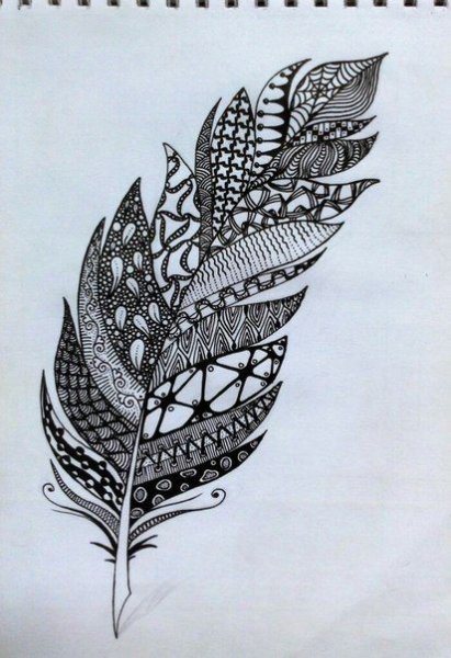 Дудлинг и Зентангл перо