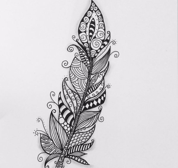 Зентангл перо