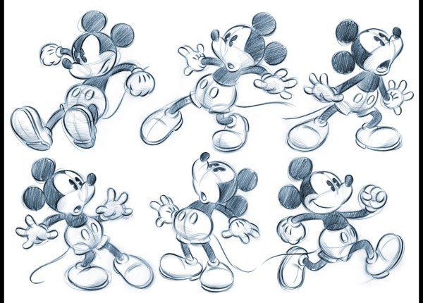 Зарисовки Уолта Диснея