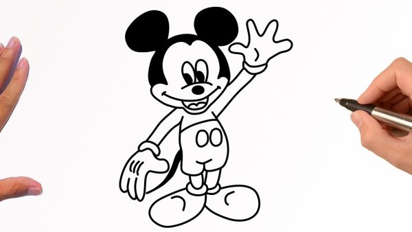 Как нарисовать Микки Джонни