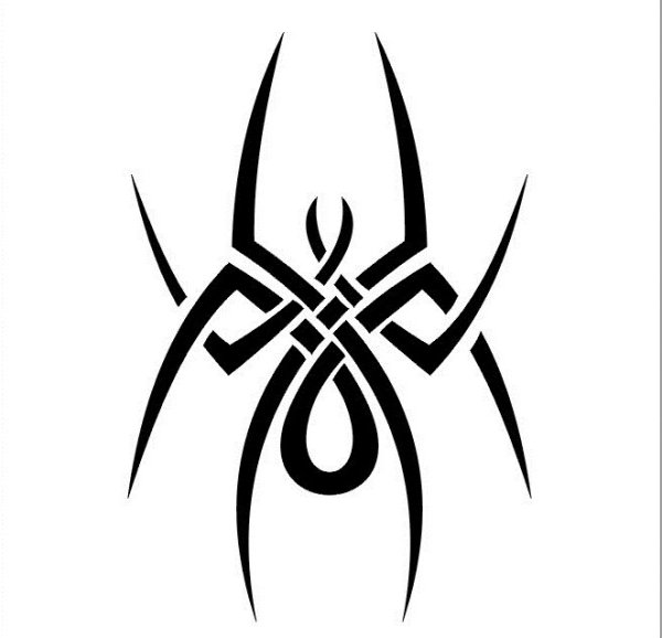 Татуировка паук эскиз