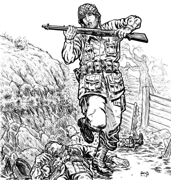 Первая мировая война раскраска