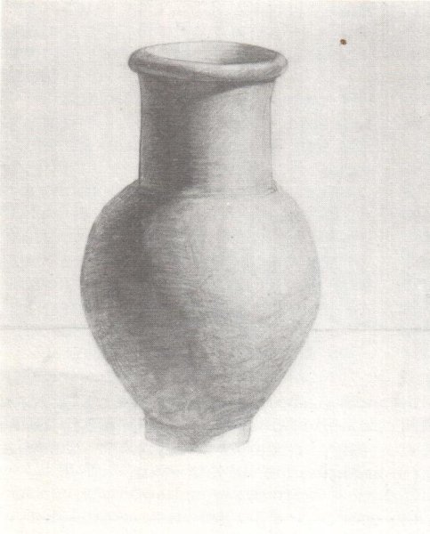 Ваза карандашом