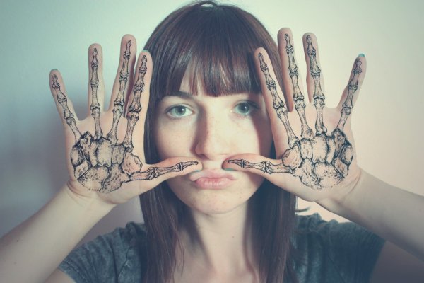 Тату ручкой