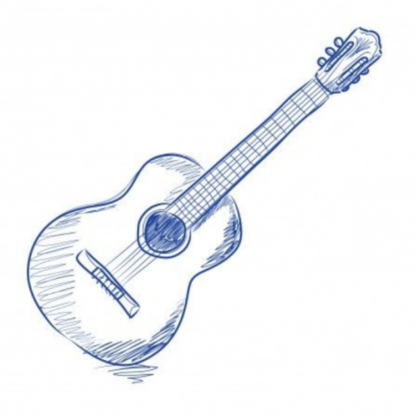Гитара скетч