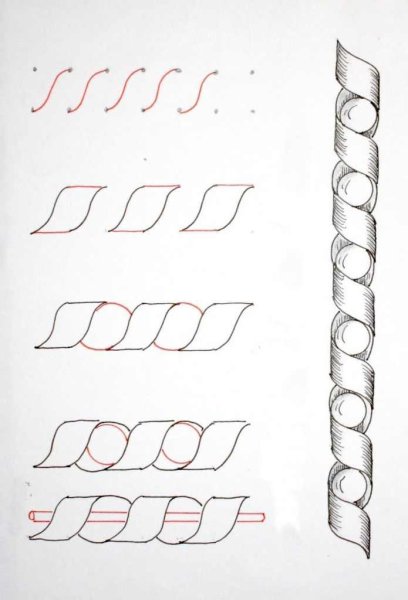 Узоры лёгкие для рисования