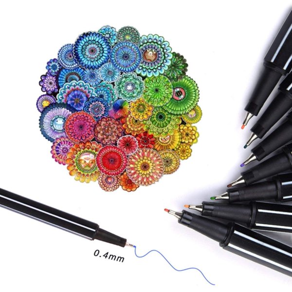 Мандала Зентангл и дудлинг