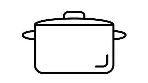 Кастрюля раскраска для детей