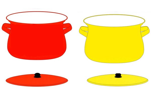 Кастрюля для дидактической игры