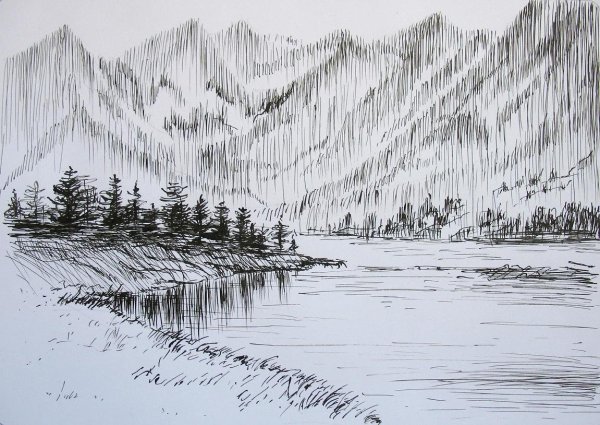 Графический пейзаж