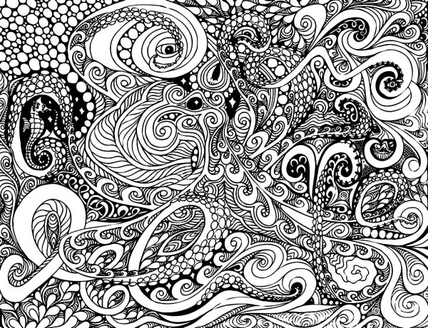 Абстракция рисунки