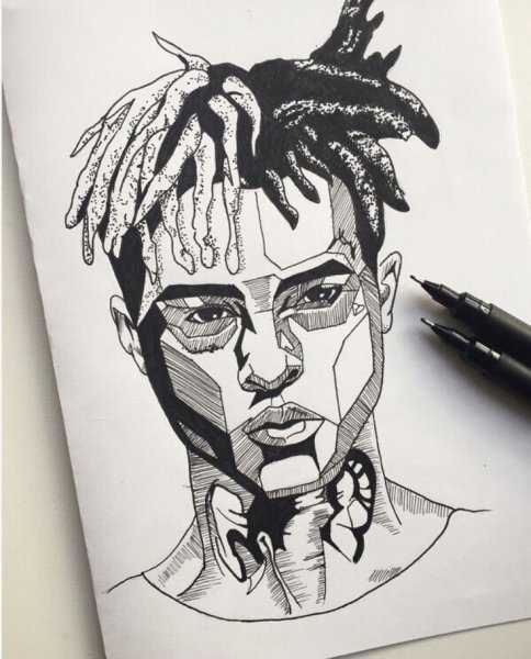 Портрет Xxtentacion