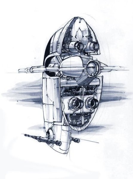 Звездные войны набросок