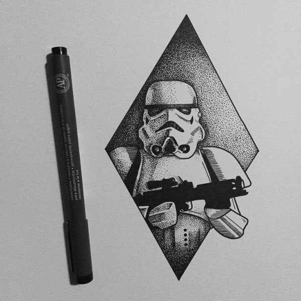 Тату Звездные войны эскизы