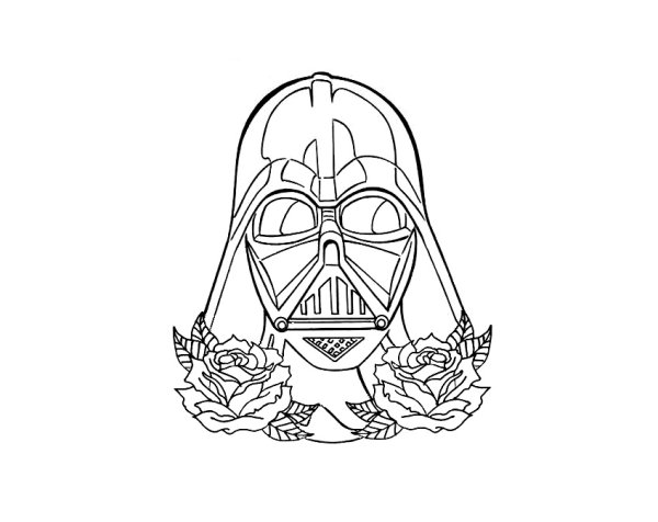 Дарт Вейдер тату эскиз