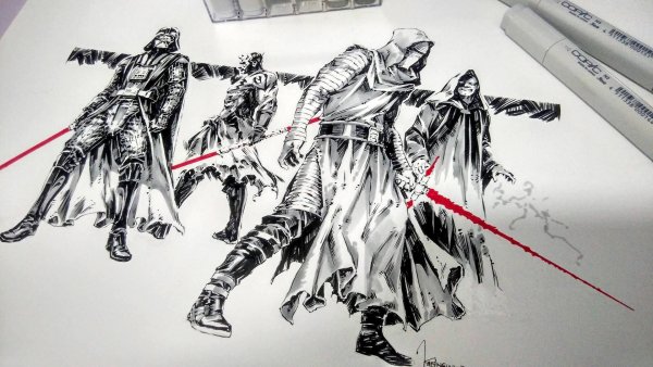 Скетч Звездные войны