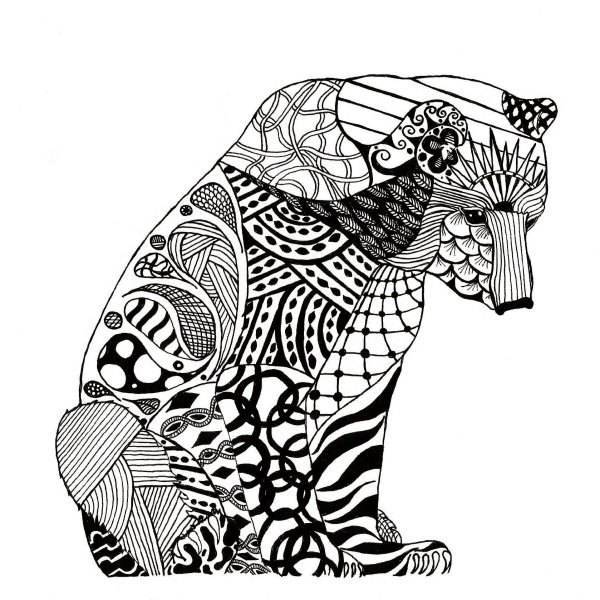 Графика животные