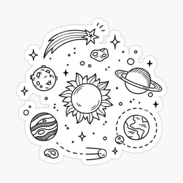 Планеты эскиз