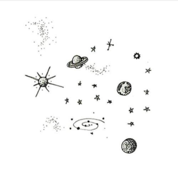 Рисунки тамблер планеты