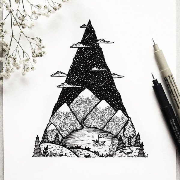 Елка Минимализм