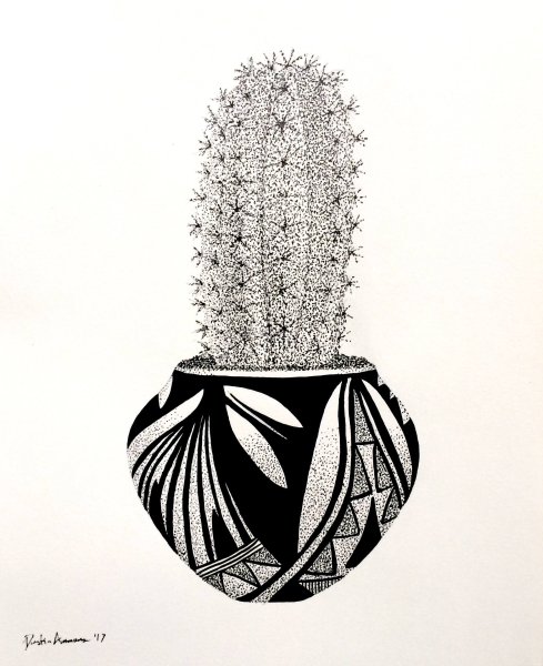 Стилизованный Кактус