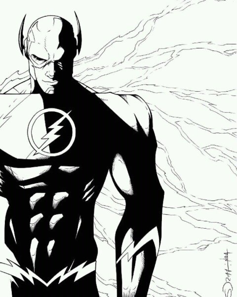 Герои Марвел черно белые