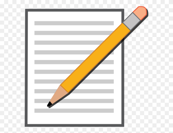 Листья карандашом